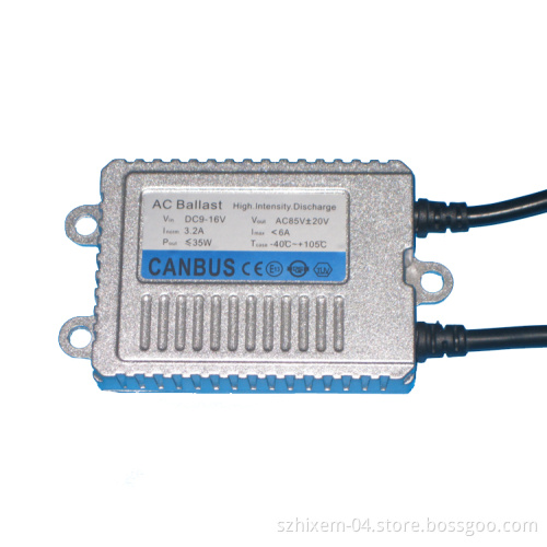 Universal Canbus HID Ballast 12V 35W for New Focus, Vw Gof, Benz, BMW, Audi